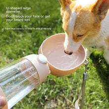 Gourde portable avec bol pour chien