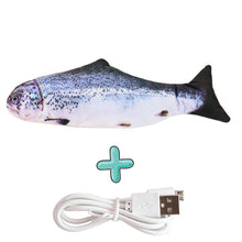 Poisson interactif rechargeable pour chat