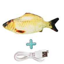 Poisson interactif rechargeable pour chat
