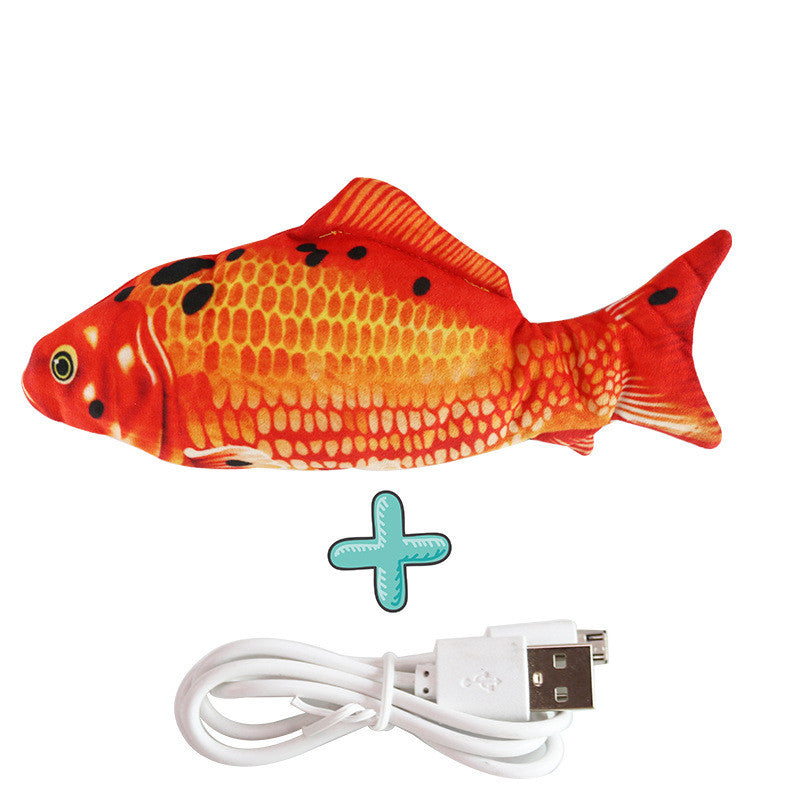 Poisson interactif rechargeable pour chat