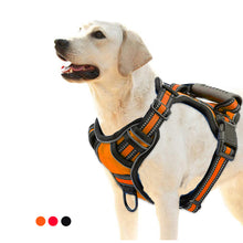 Harnais réfléchissant anti-traction pour chien