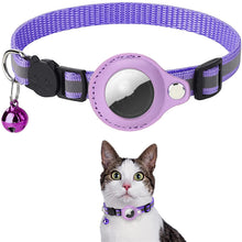 Collier réfléchissant pour chat avec support AirTag