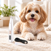 Tondeuse de précision pour pattes de chien
